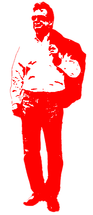 St Tammany Parish President Mike Cooper stadning with his jacket over his sholder